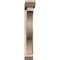 Ekena Millwork Funston Slat Smooth Bracket w/ Offset Brace, Douglas Fir, 5 1/2"W x 36"D x 36"H BKT0604X36X36FST06SDF - alternate 3